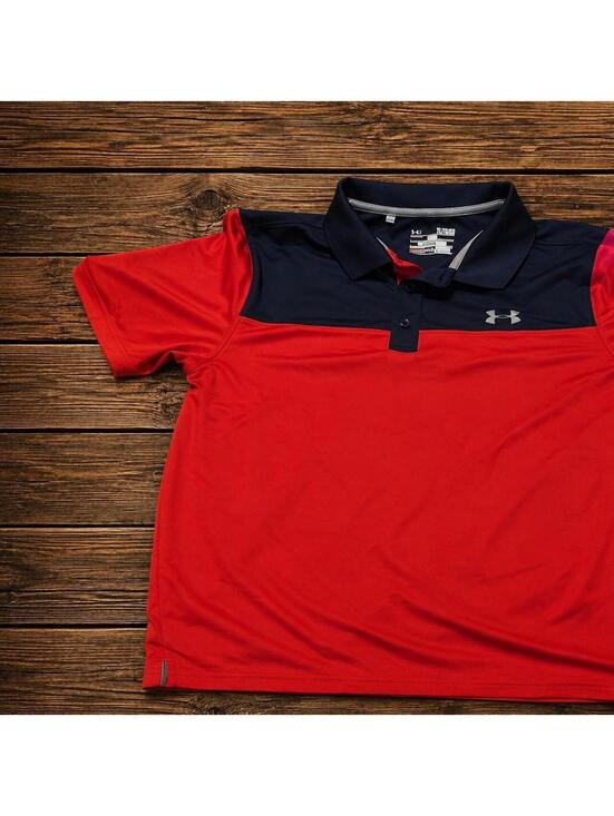 Under Armour Other - Under Armour Kid's Red Polo-shirt